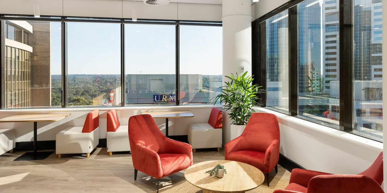 Modern Breakout Space interior design iNova Chatswood