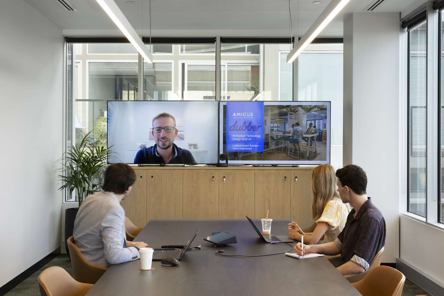 AV Technology Office Meeting Room