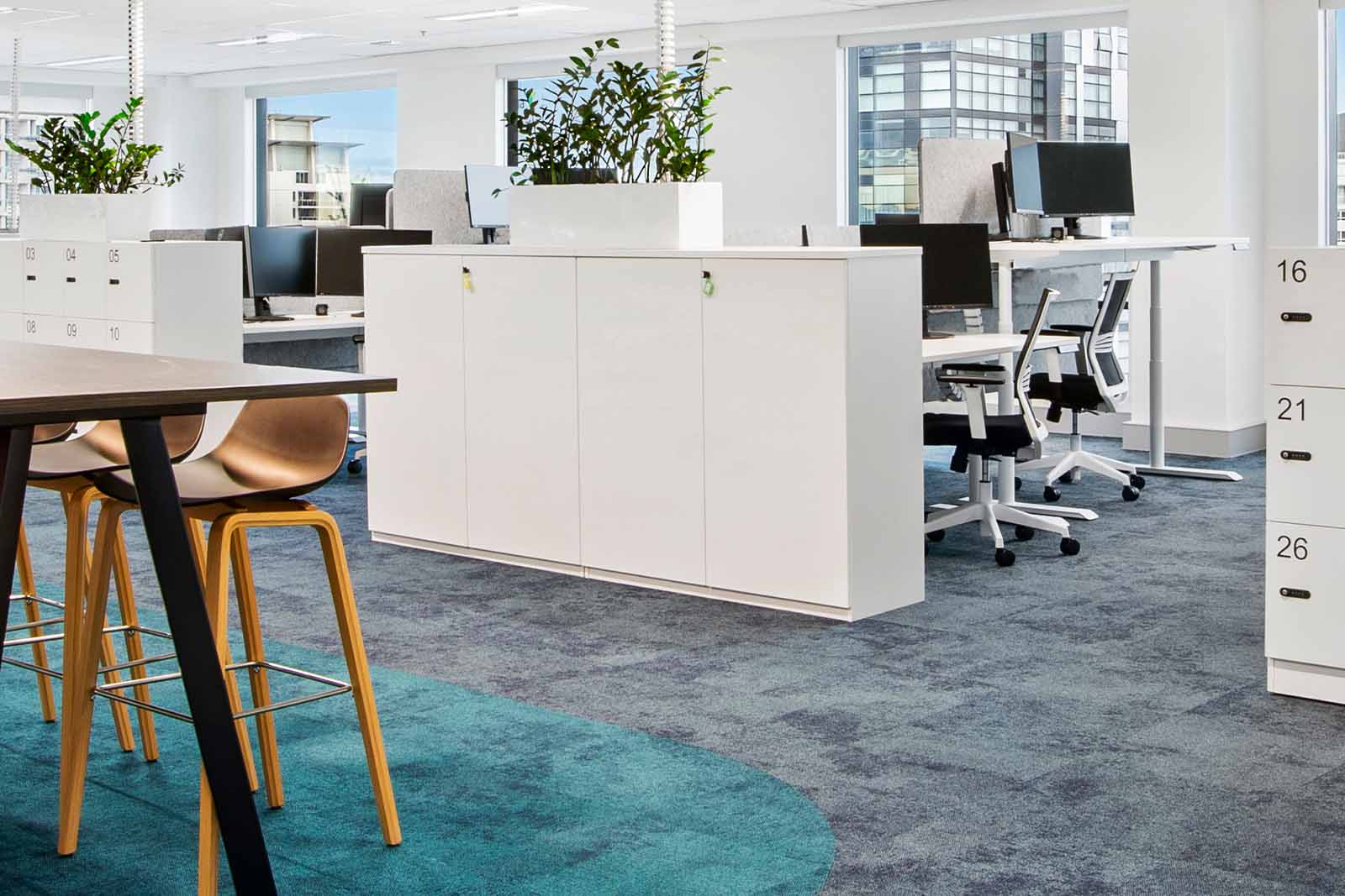 Ergonomic furniture Design Office Fitout