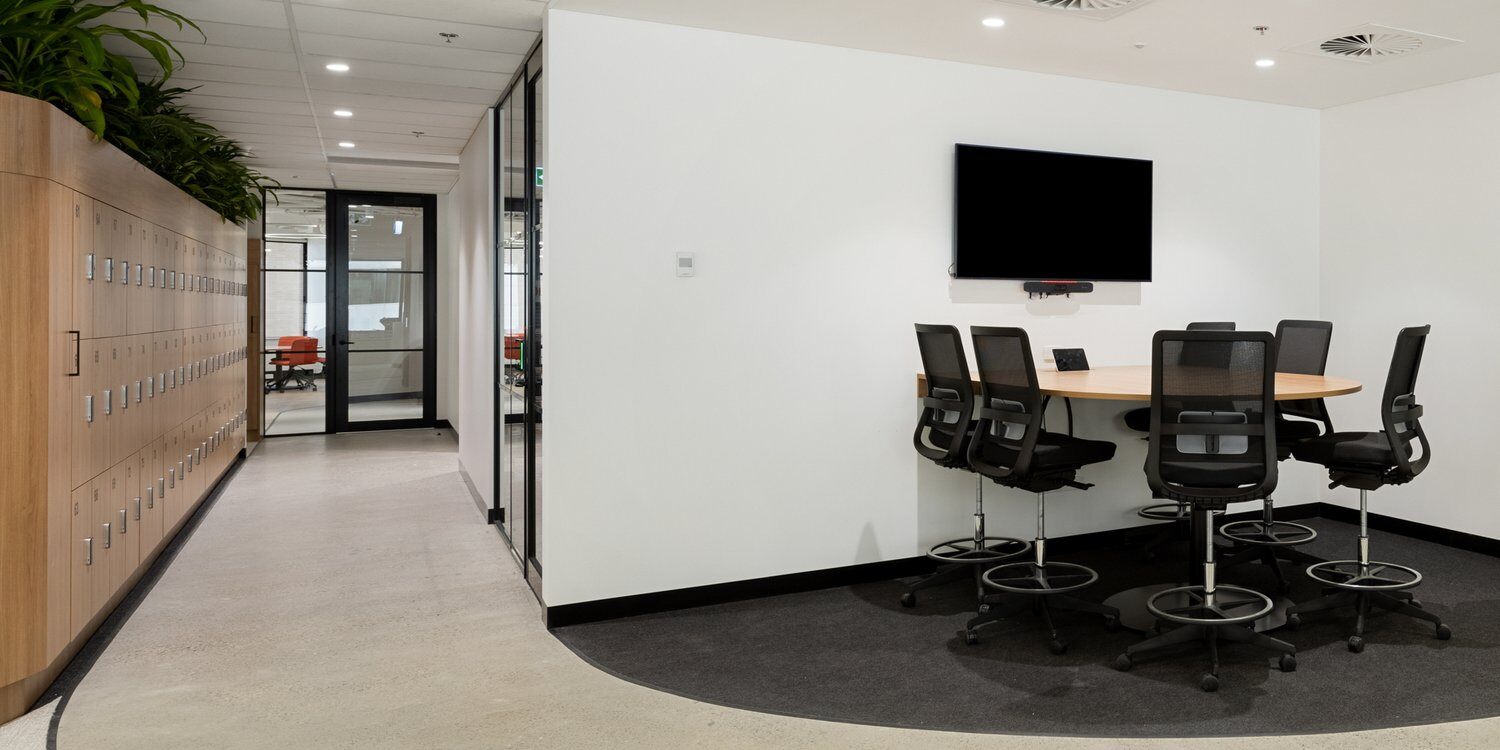 Video Call office meeting area 