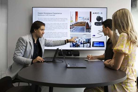 AV Technology Office Meeting Room