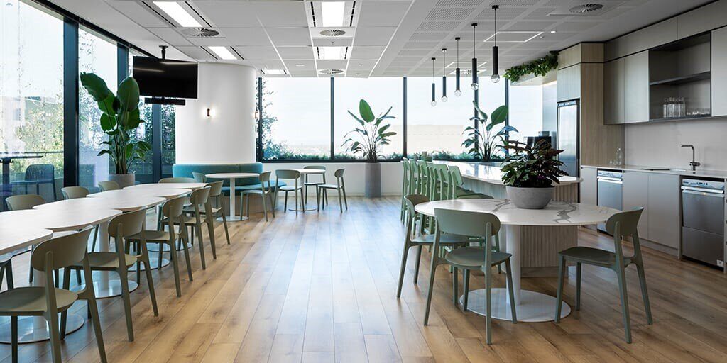 a biophilic office design in sydney