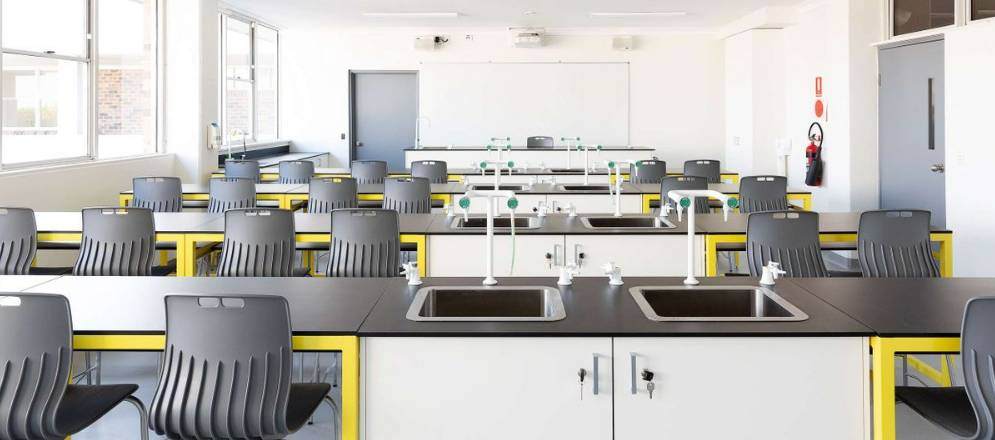 school science laboratory