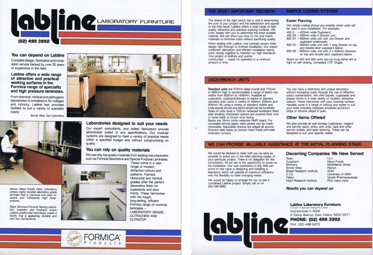Vintage Labline Brochure