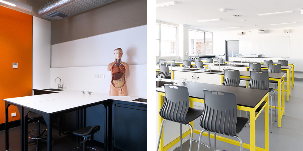 School science laboratory design