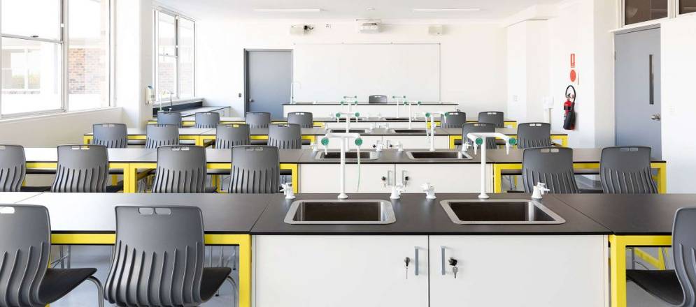 school science laboratory