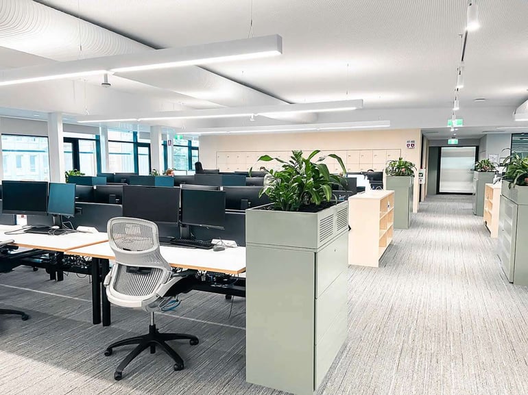 office fitout at university of queensland in brisbane