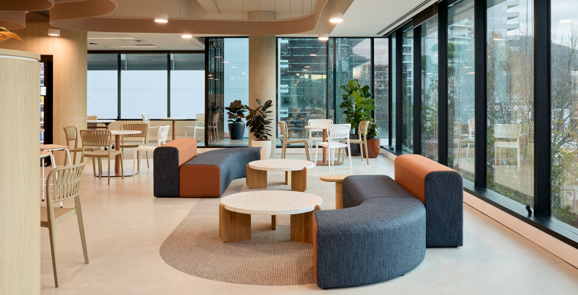 Breakout area of IRT inpired by Illawara coastal