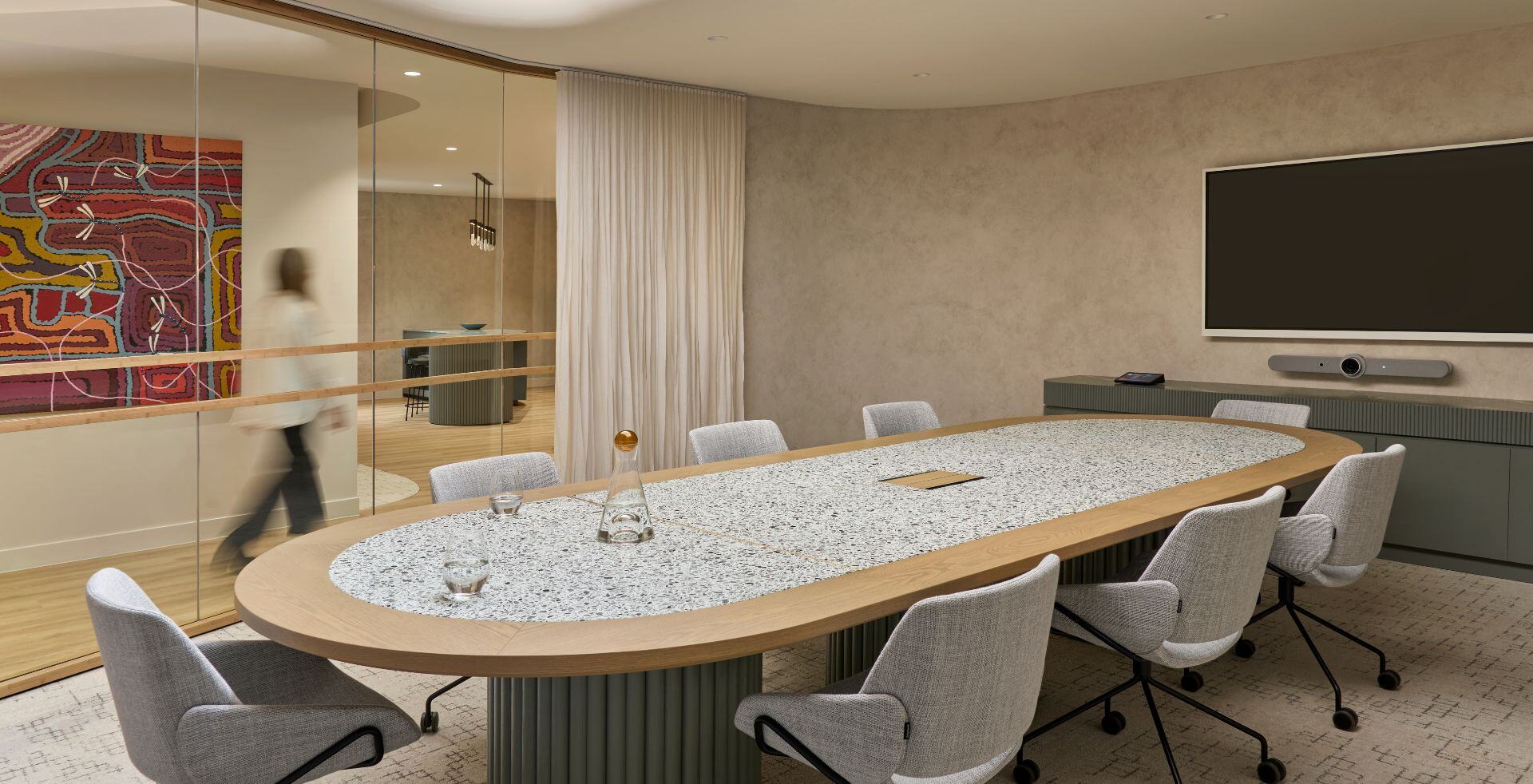 luxe boardroom design 