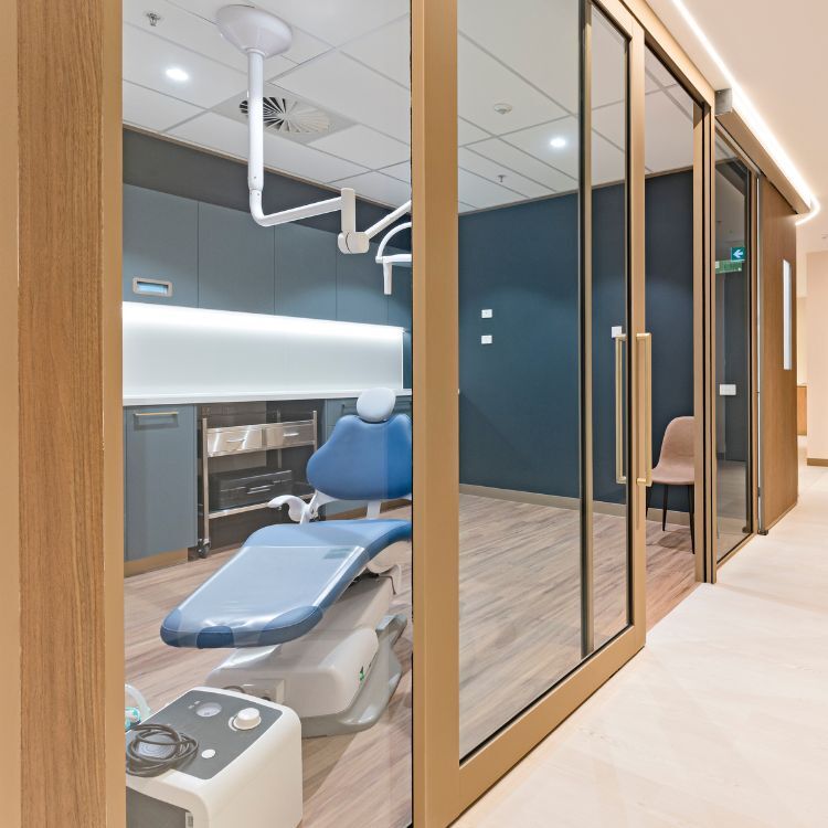 surgery room in medical clinic fitout