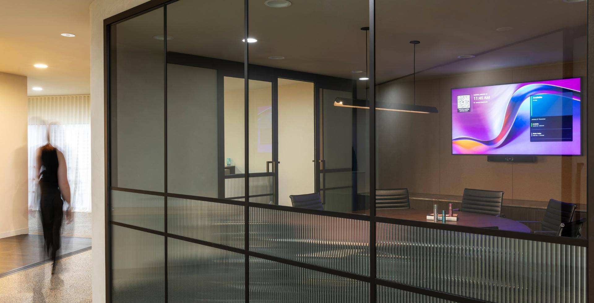 meeting room with latest technology