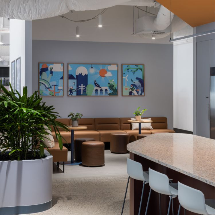 Commerical Offie Touchdown Space