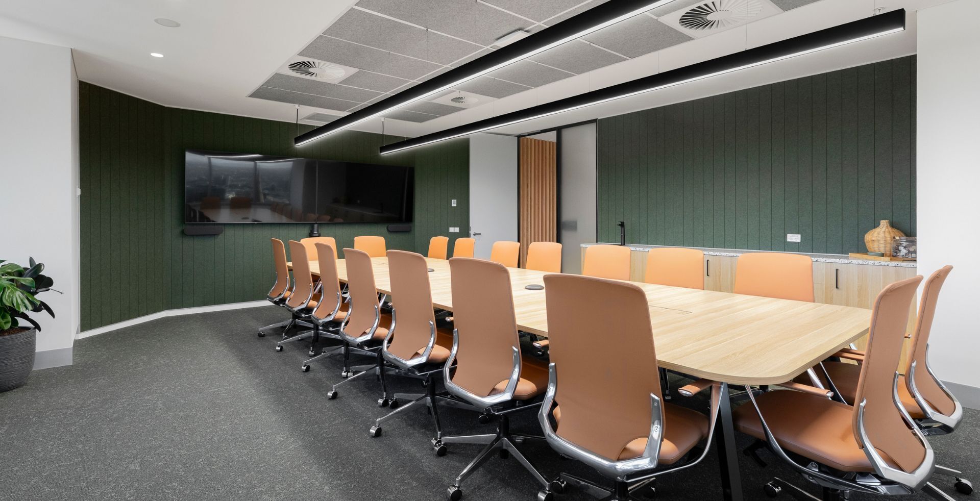 Interior Design Bespoke Boardroom