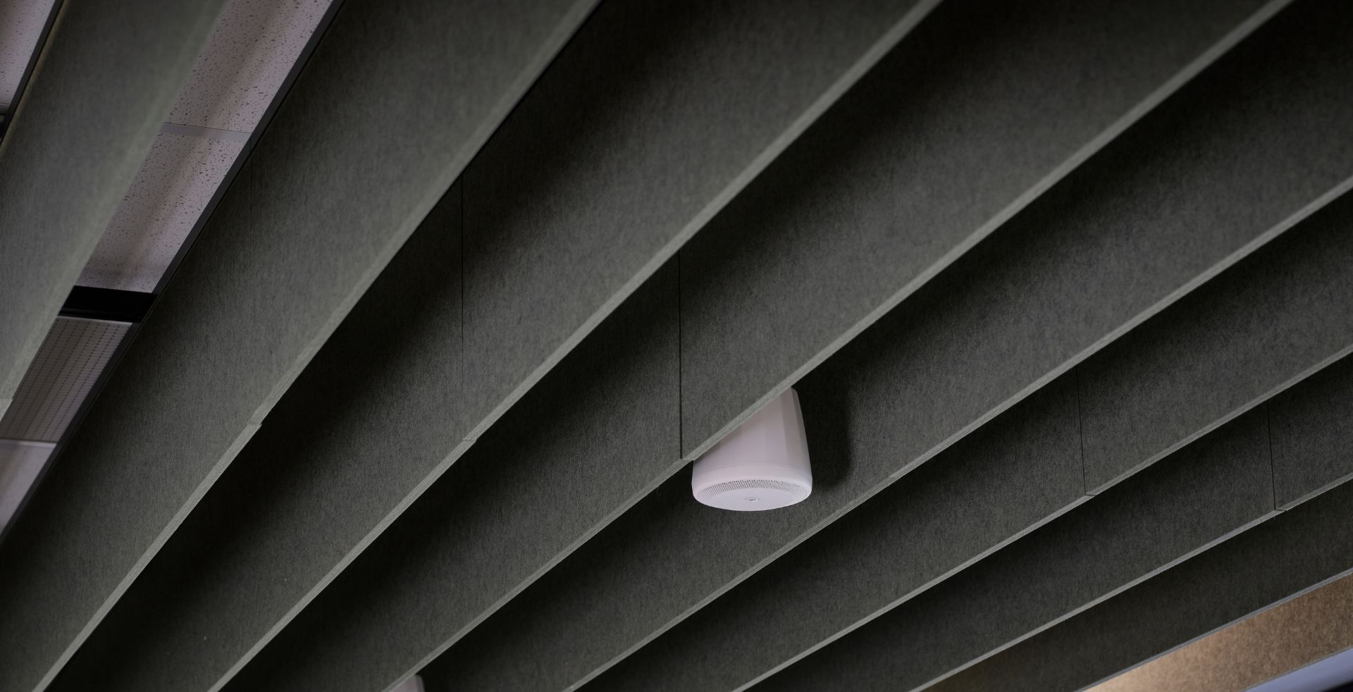office interiors ceiling detail