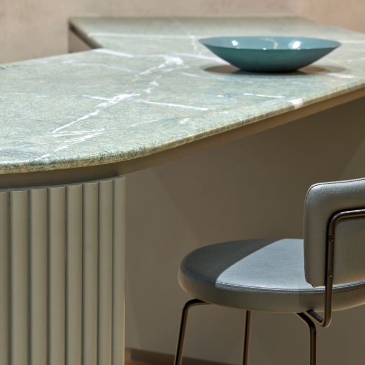 detail of office breakout area design in Brisbane