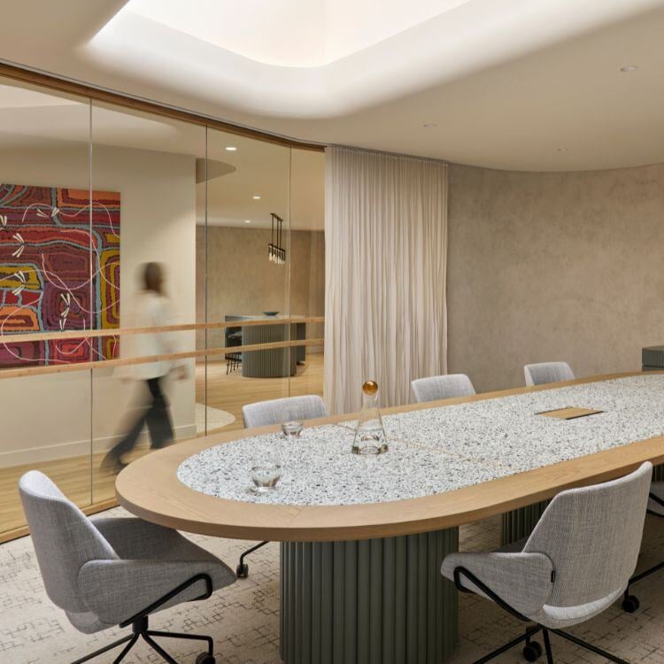 high end office boardroom design