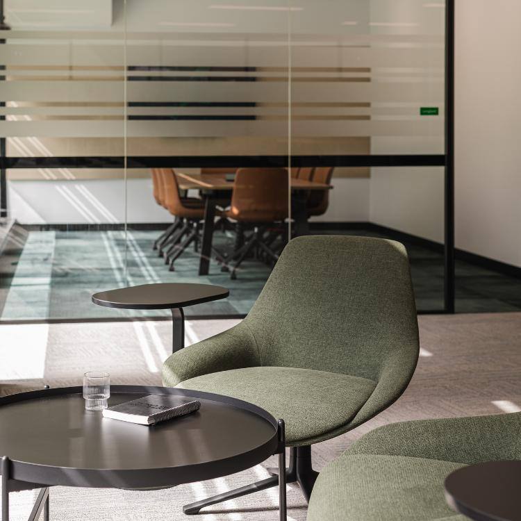 office furniture in new fitout