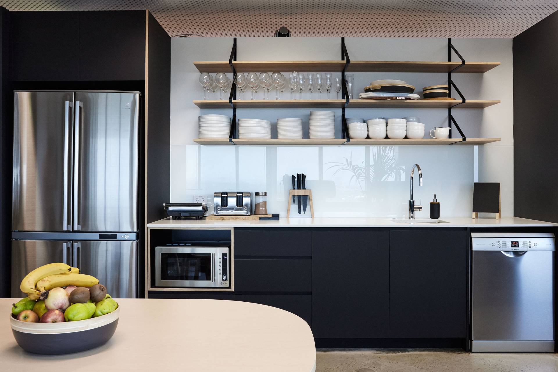 Sennheiser office kitchen detail