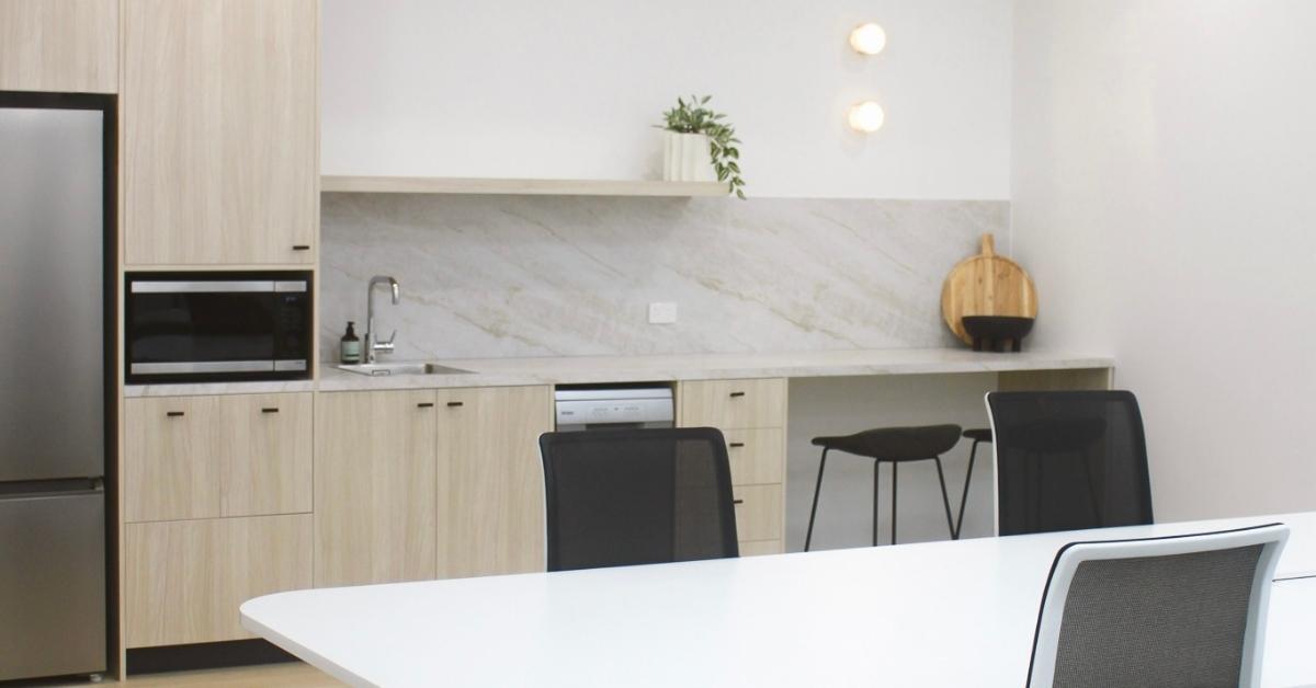 Modern contemporary kitchen for Belle Property