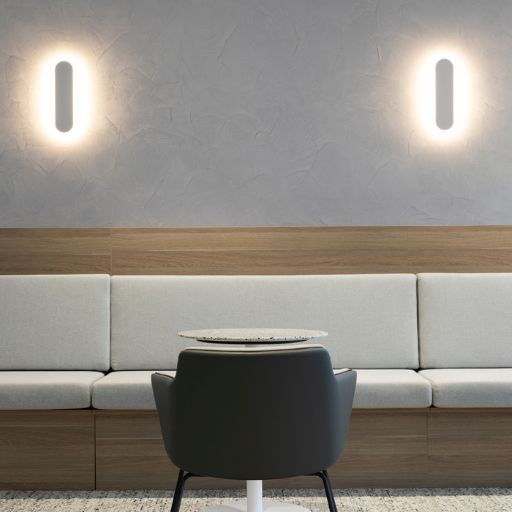 modern seating area