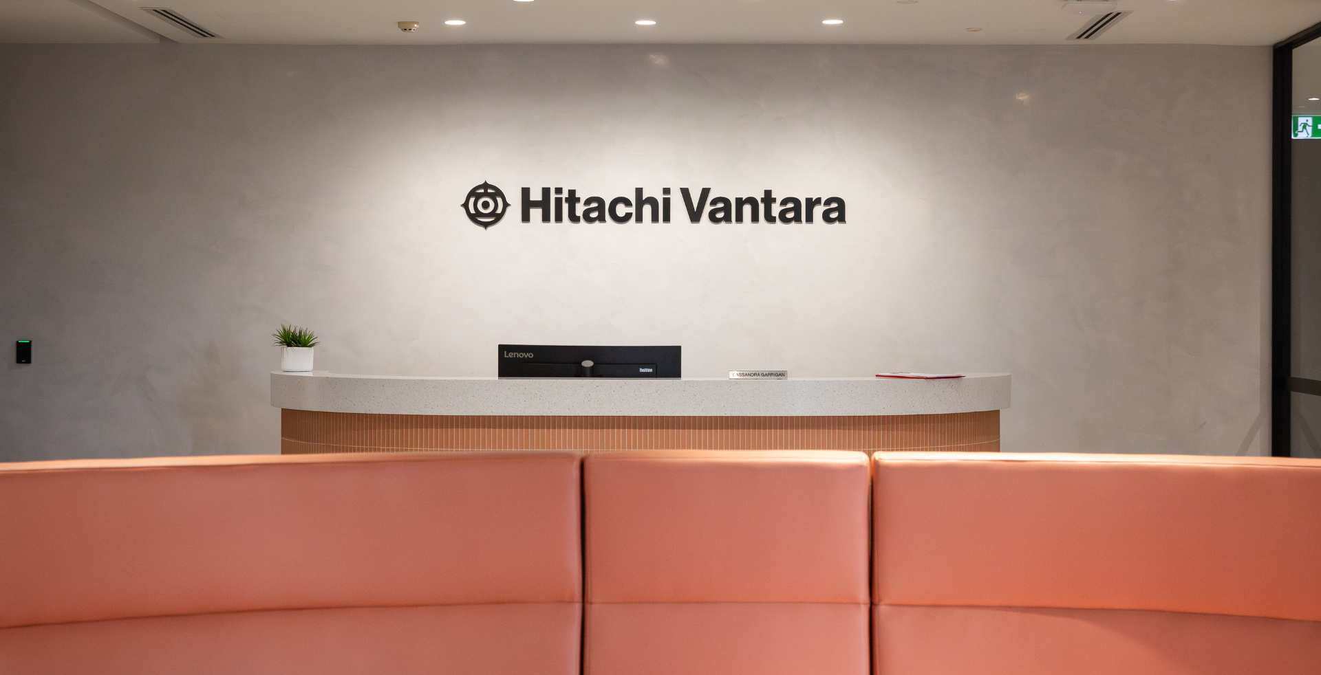 office reception area