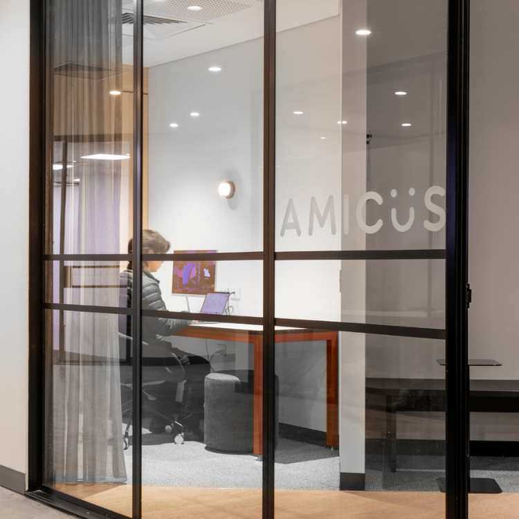 inside amicus melbourne office