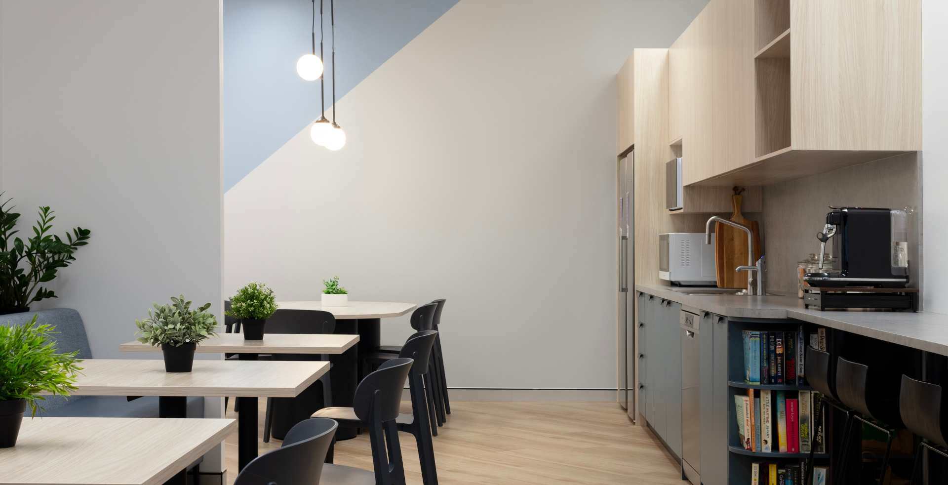 office kitchen area