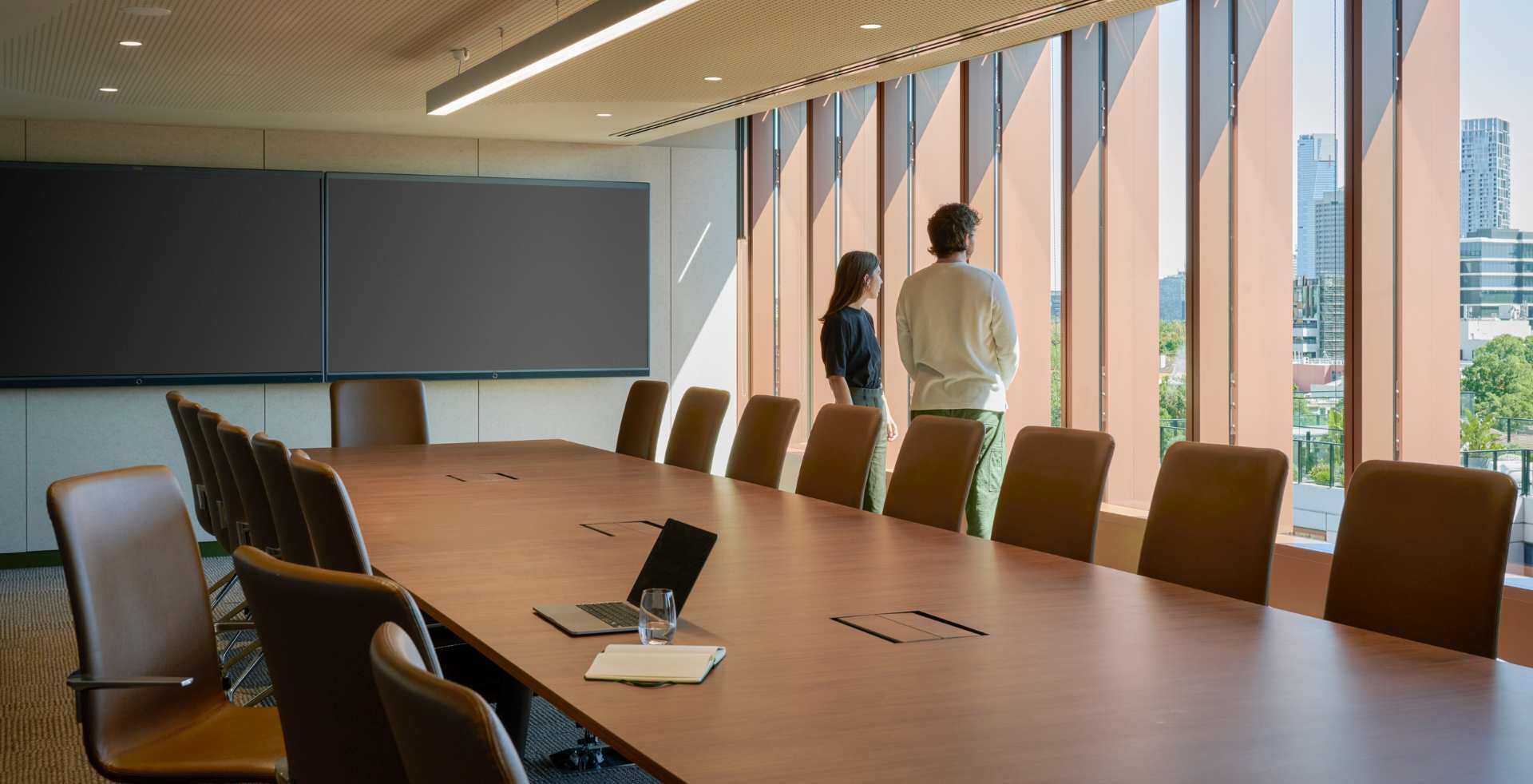 modern boardroom design in Melbourne
