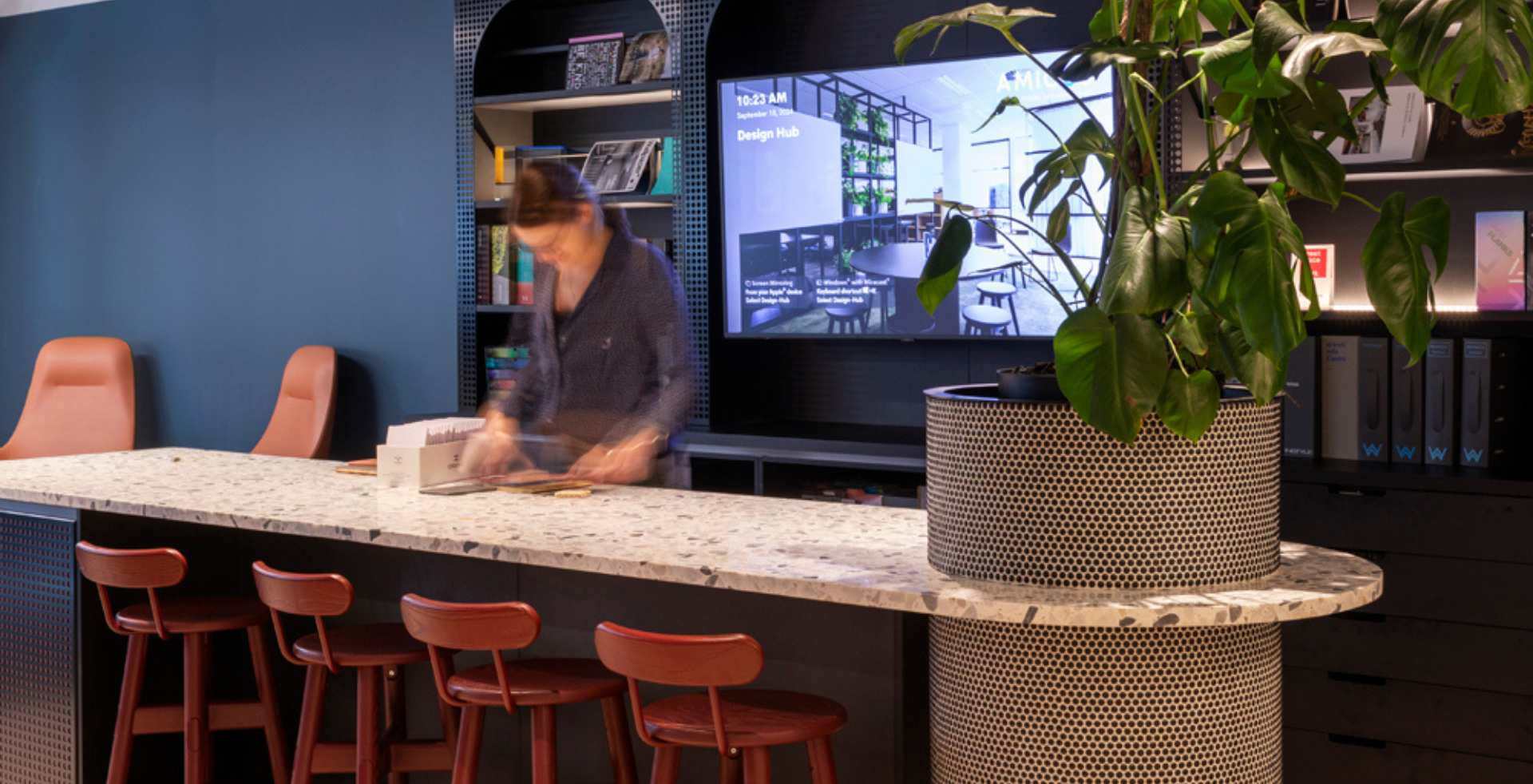 dining bar in AMicus melbourne office