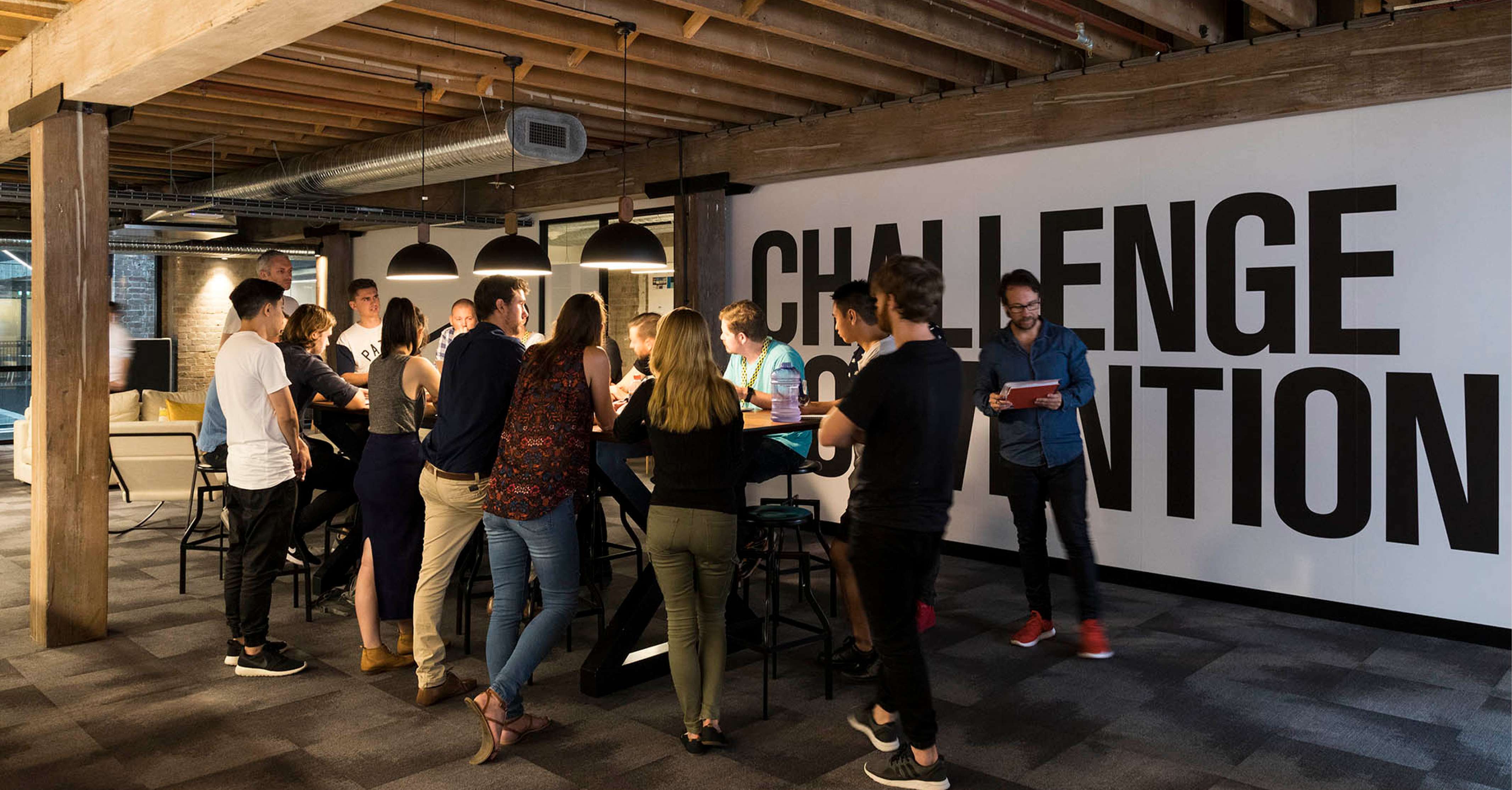A space designed for company culture