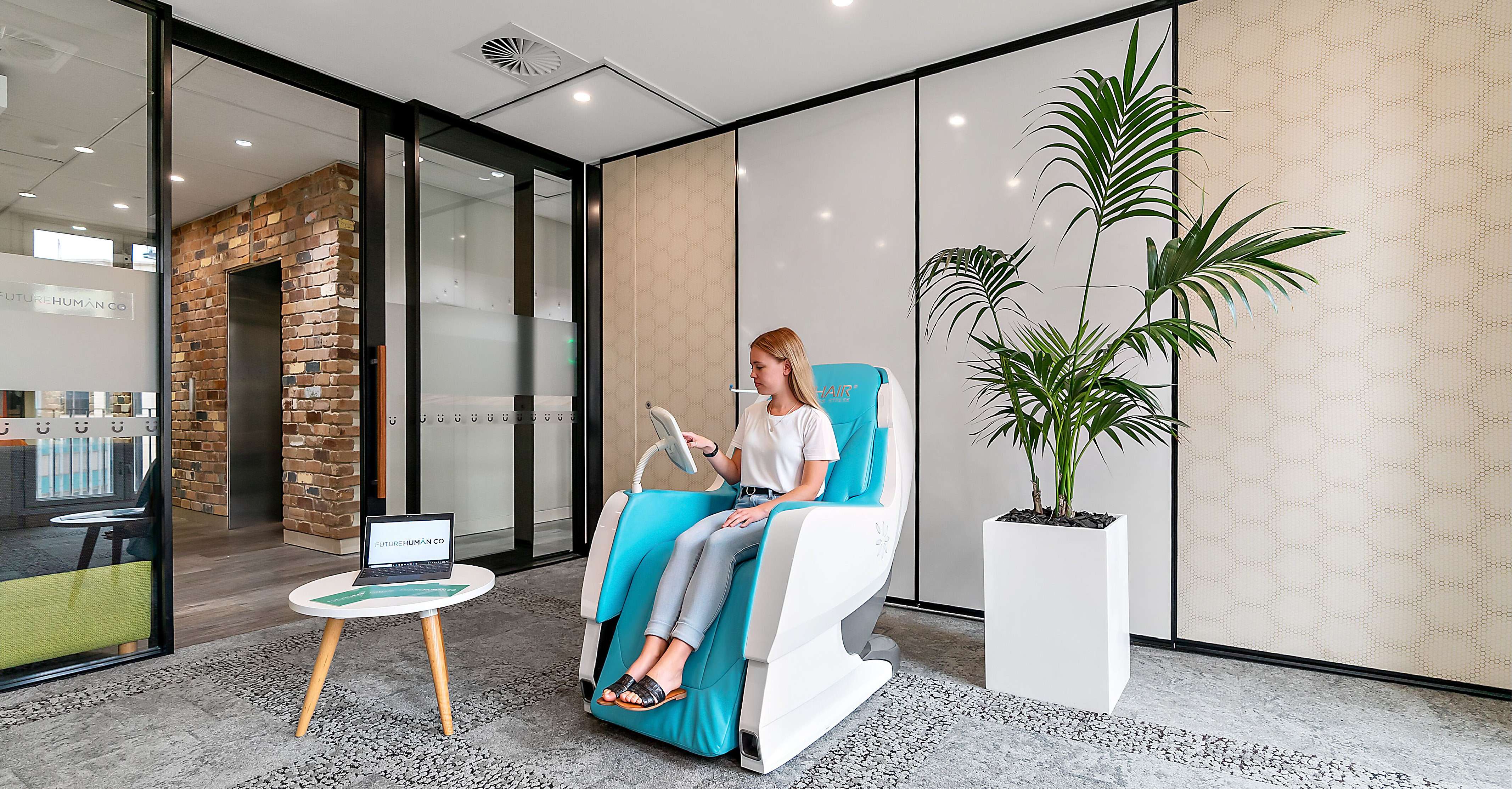 Future human co recharge room