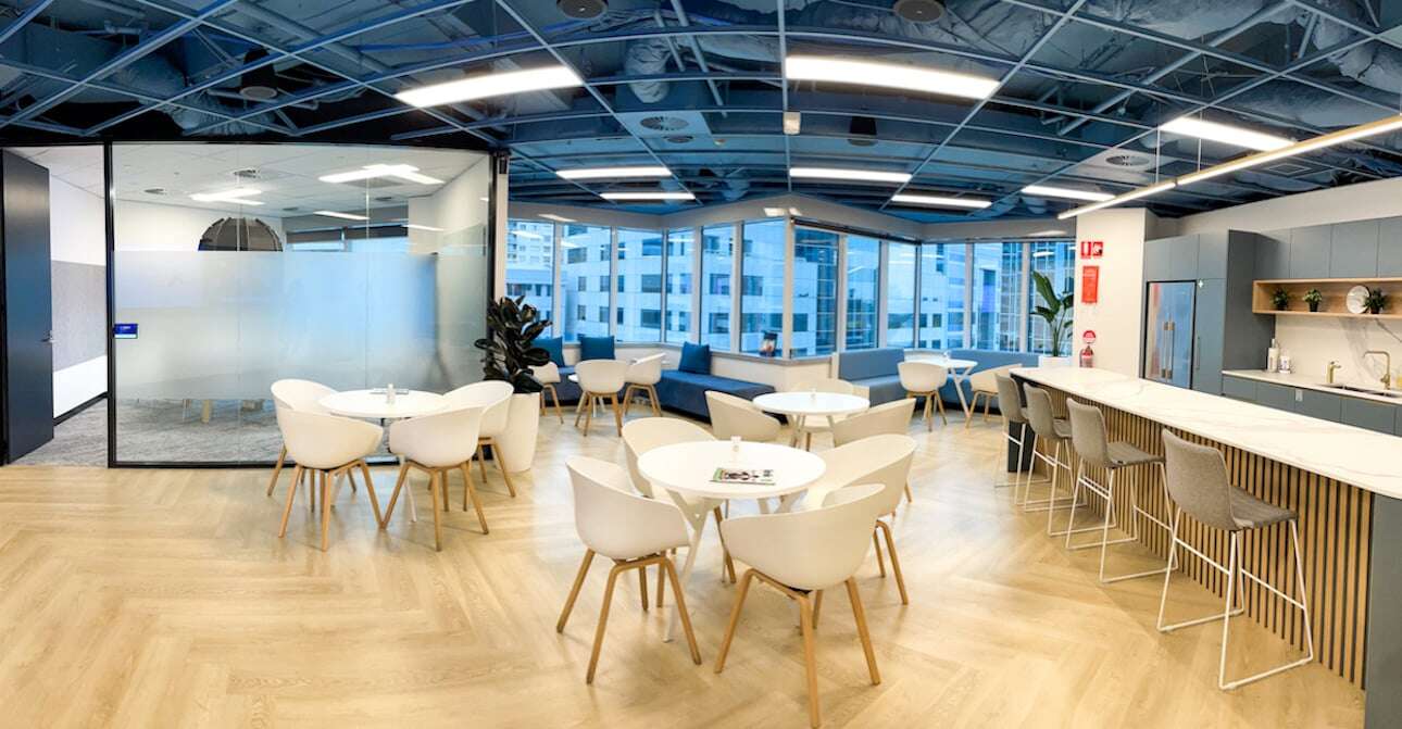 Autism Spectrum Australia hybrid office design 