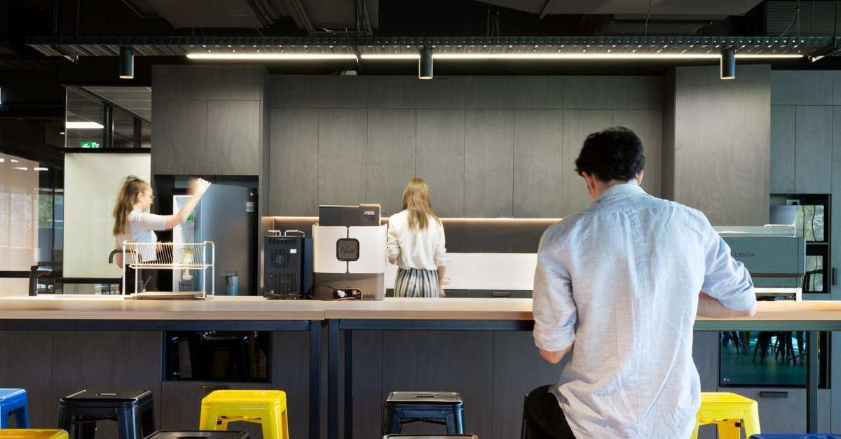 Office breakout space design