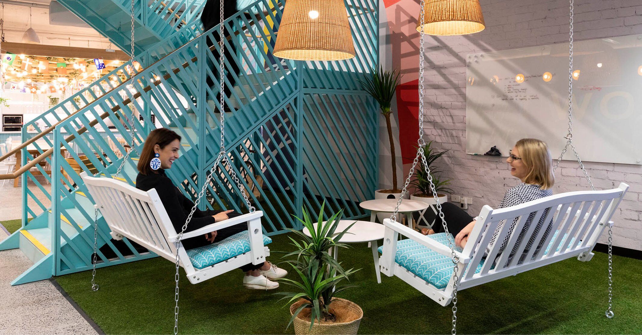 Unique working environment and hybrid office space