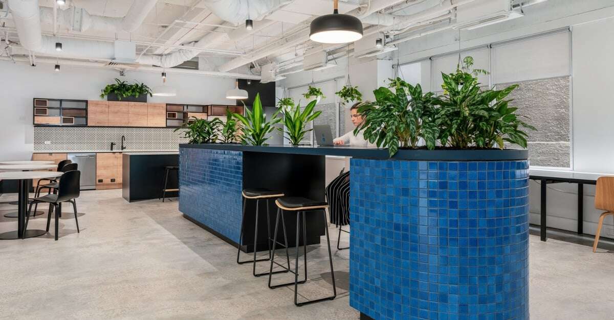 An office designed for human centred design
