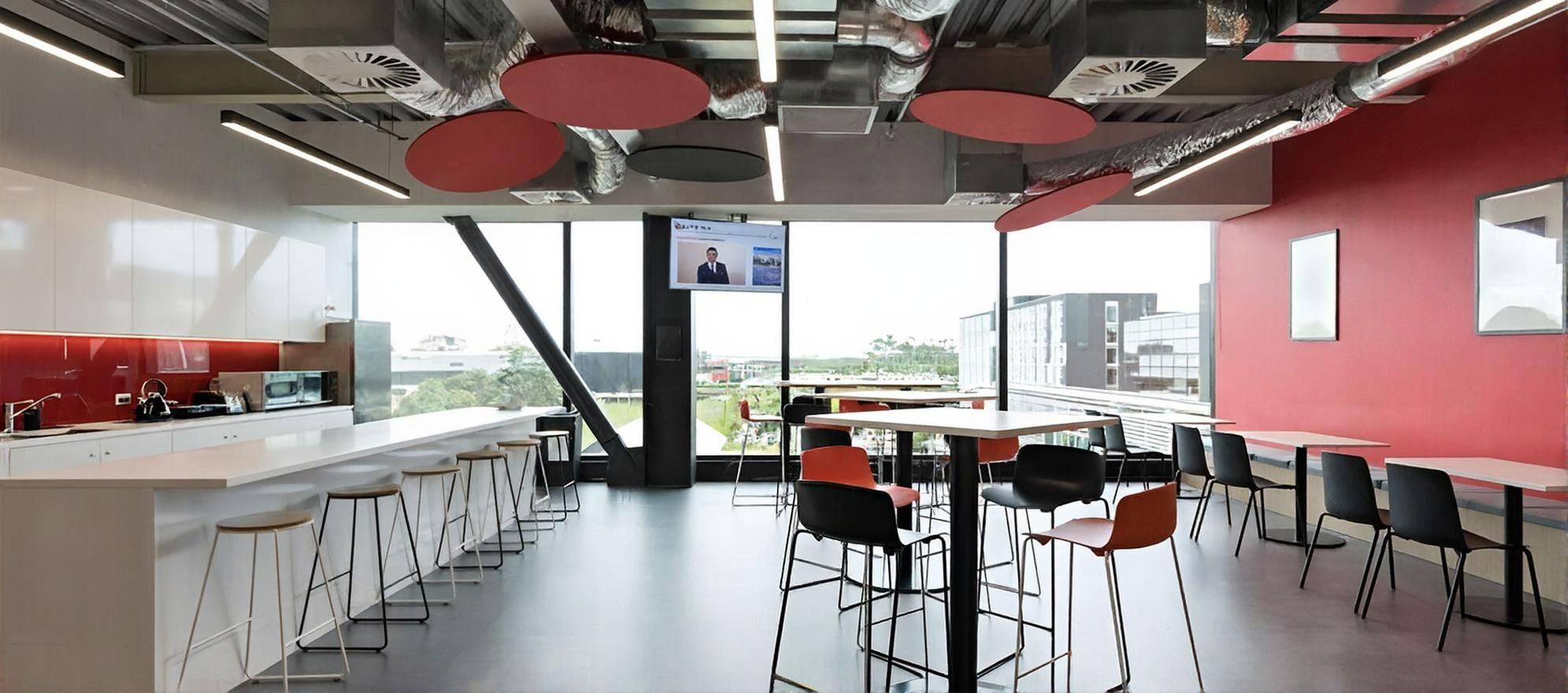 Qantas training office