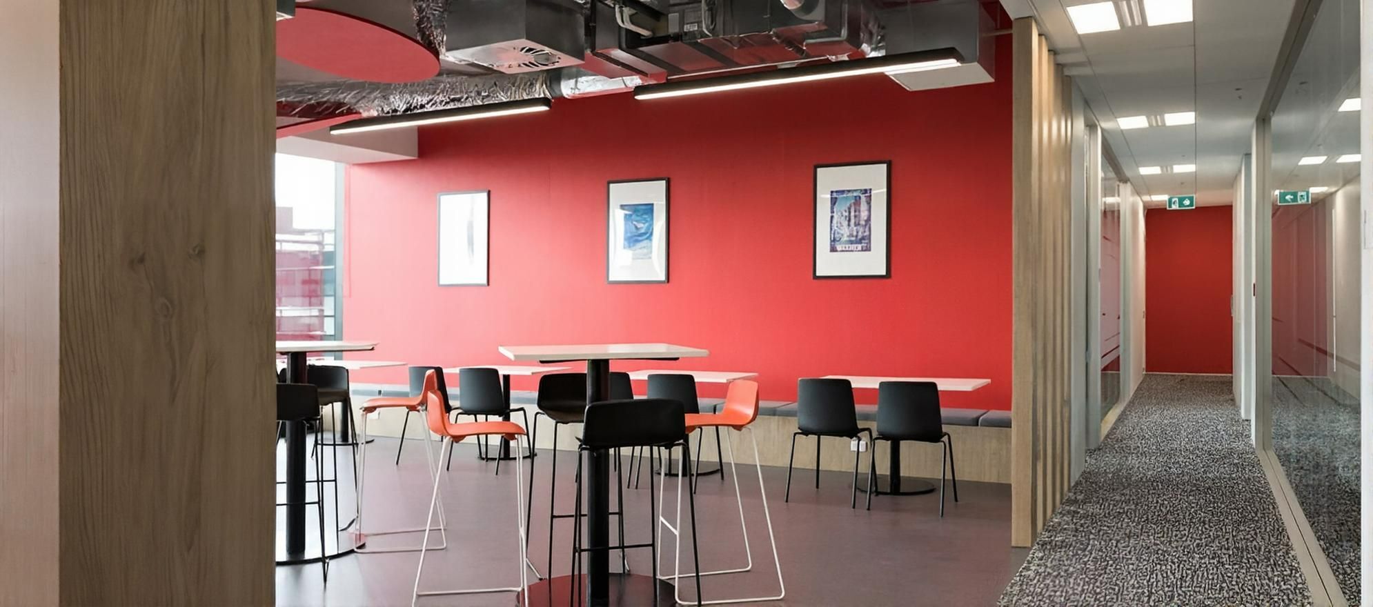 Qantas training office