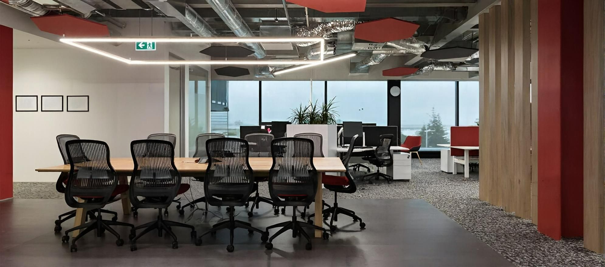 Qantas training office