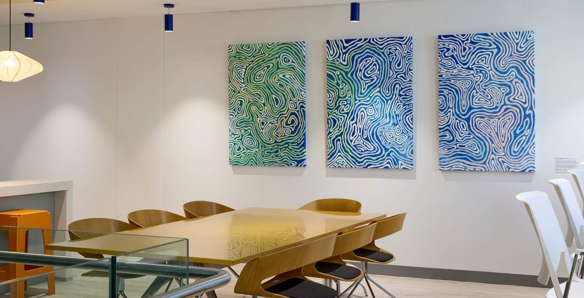 First nations paintings by Dennis Golding