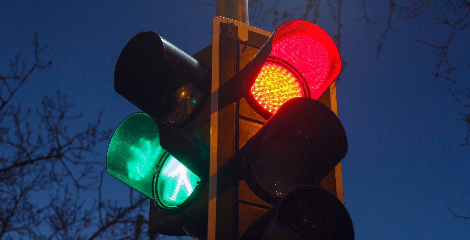 Traffic lights as per the Squid Game