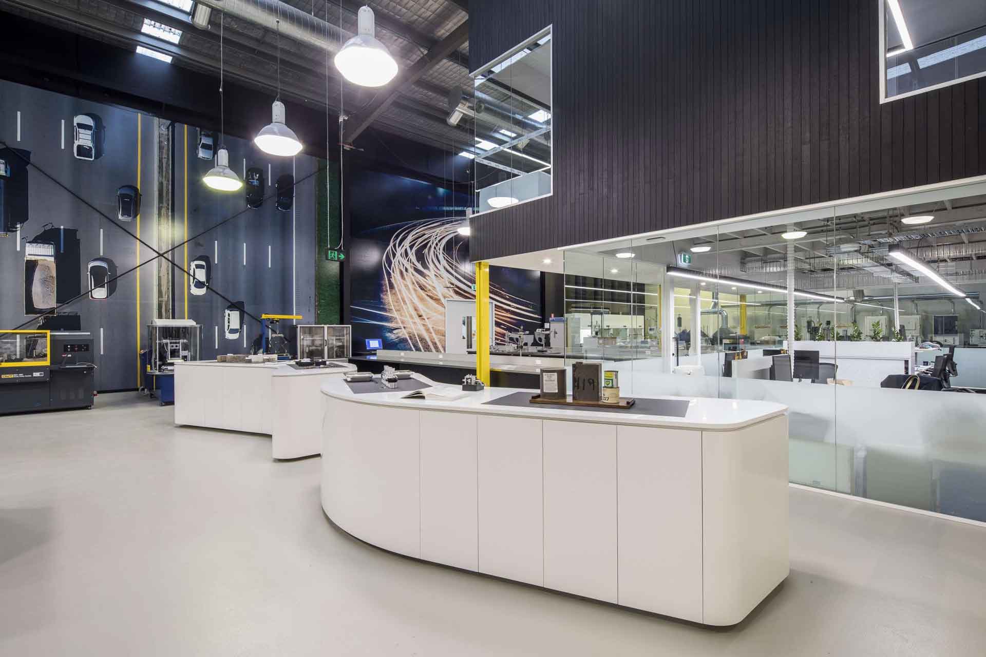 industrial laboratory interior