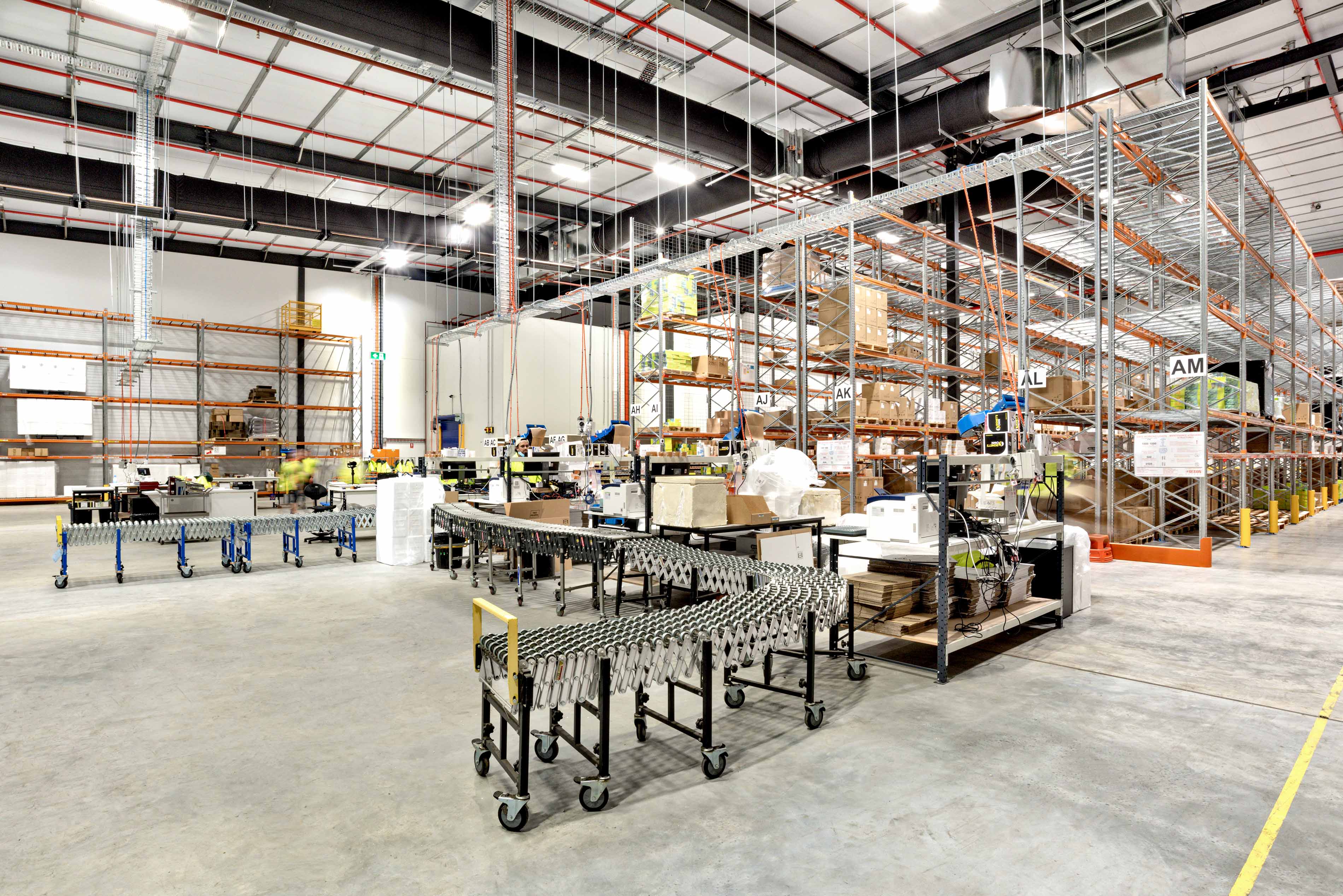 office warehouse area design