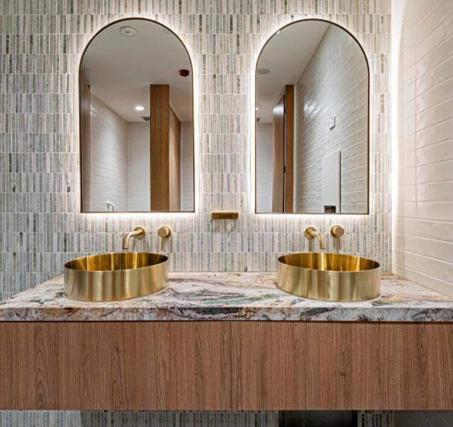 CoLabs bathroom design
