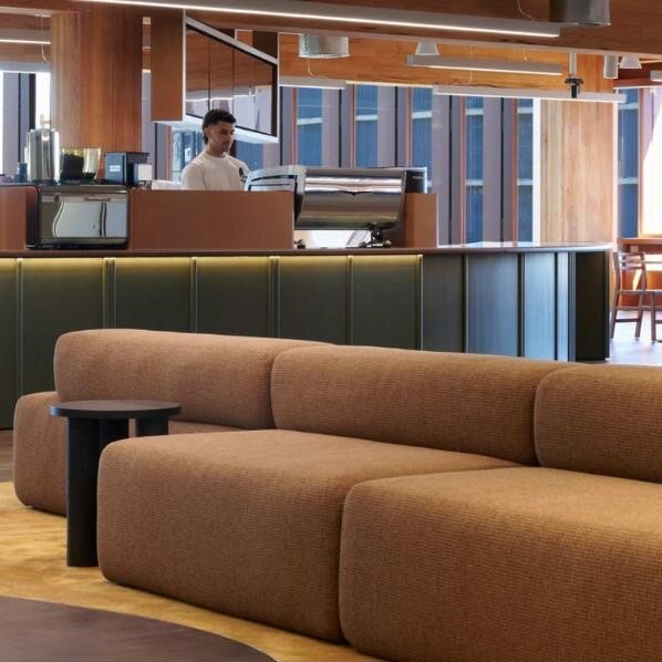 Brisbane office interior with Amicus as project manager