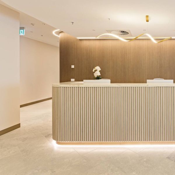 detail of a dental fit out in melbourne