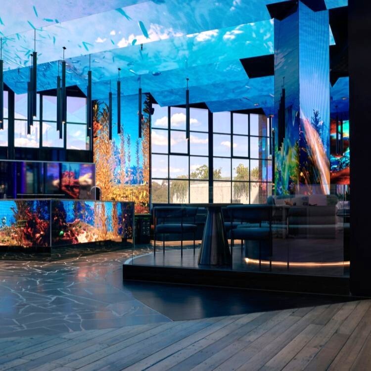 Detail inside Harry the Hirer's new office