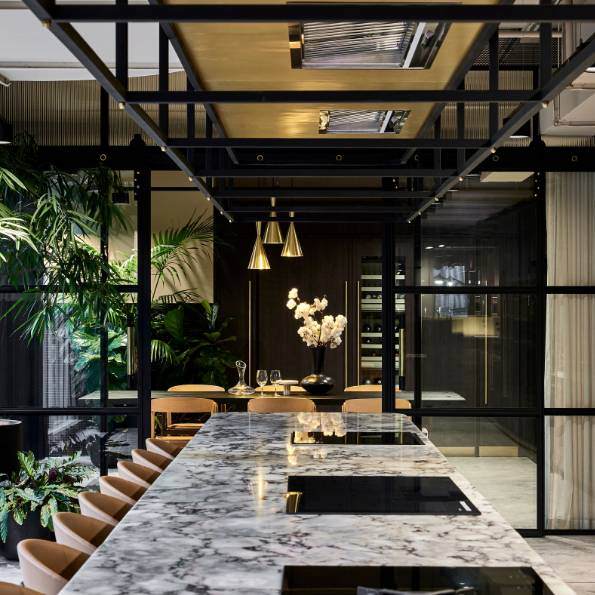 a restaurant interior design in Sydney