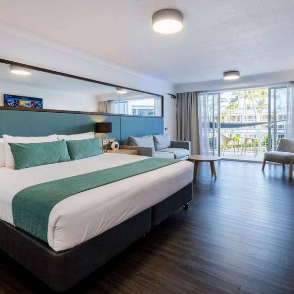 a stylish hotel fitout
