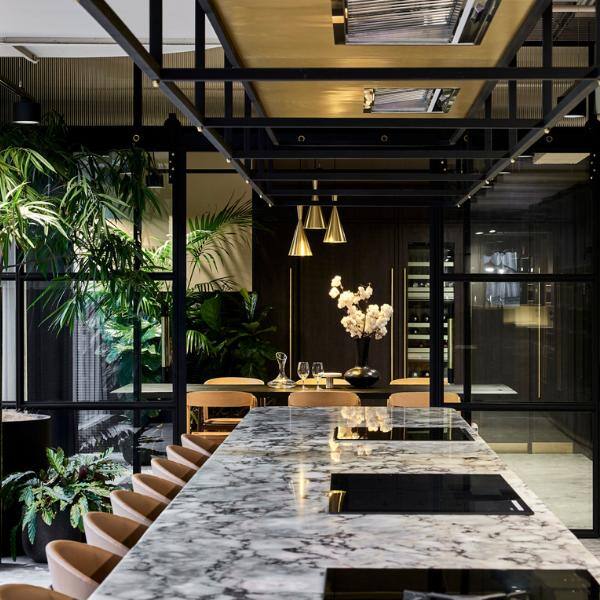 luxe restaurant design in Sydney