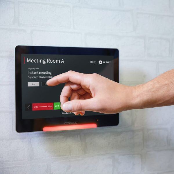 using a meeting room booking system